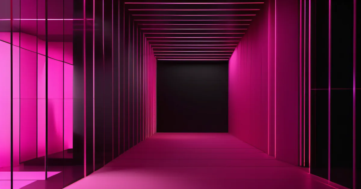 Content grid with edge-lit article cards floating in dark space — Amelia S. Gagne's writing on strategy, psychology, AI adoption, and cybersecurity