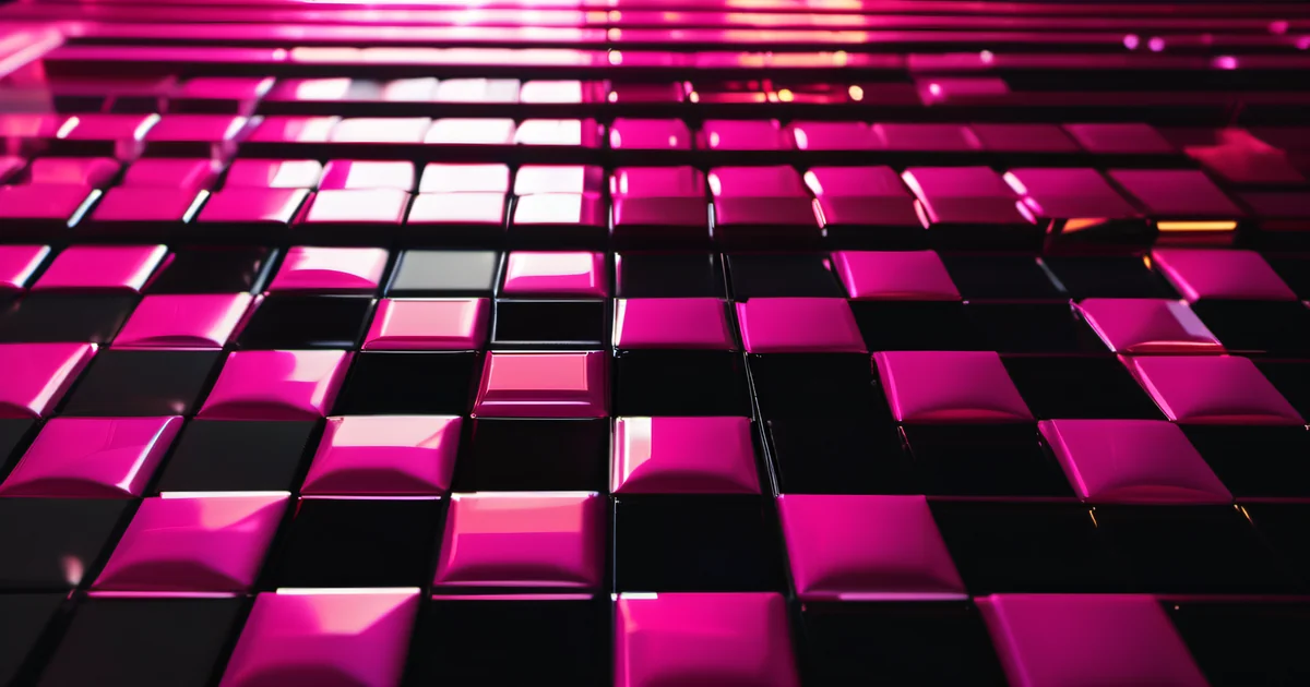 Document with hot pink wax seal on dark desk — AI policy documentation by Amelia S. Gagne