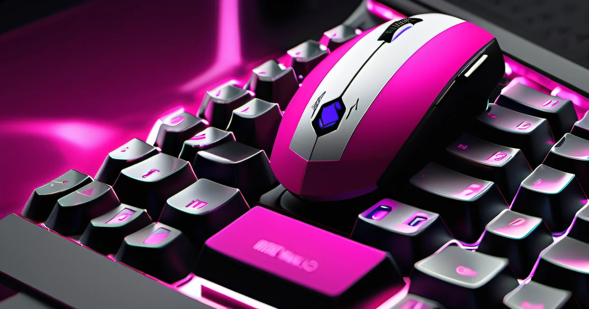 Split mechanical keyboard with contrasting halves — human and AI working on the same tool