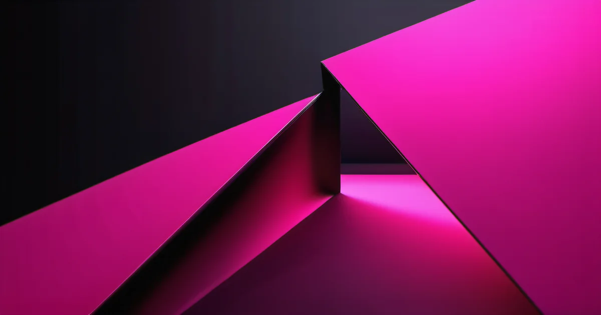 Single cursor arrow on dark empty screen — simplicity and focus as cognitive load management