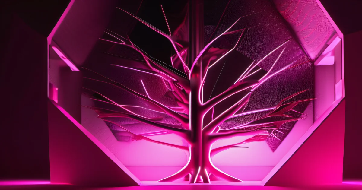 Lightning bolt forming fractal tree pattern — energy finding the path of least resistance