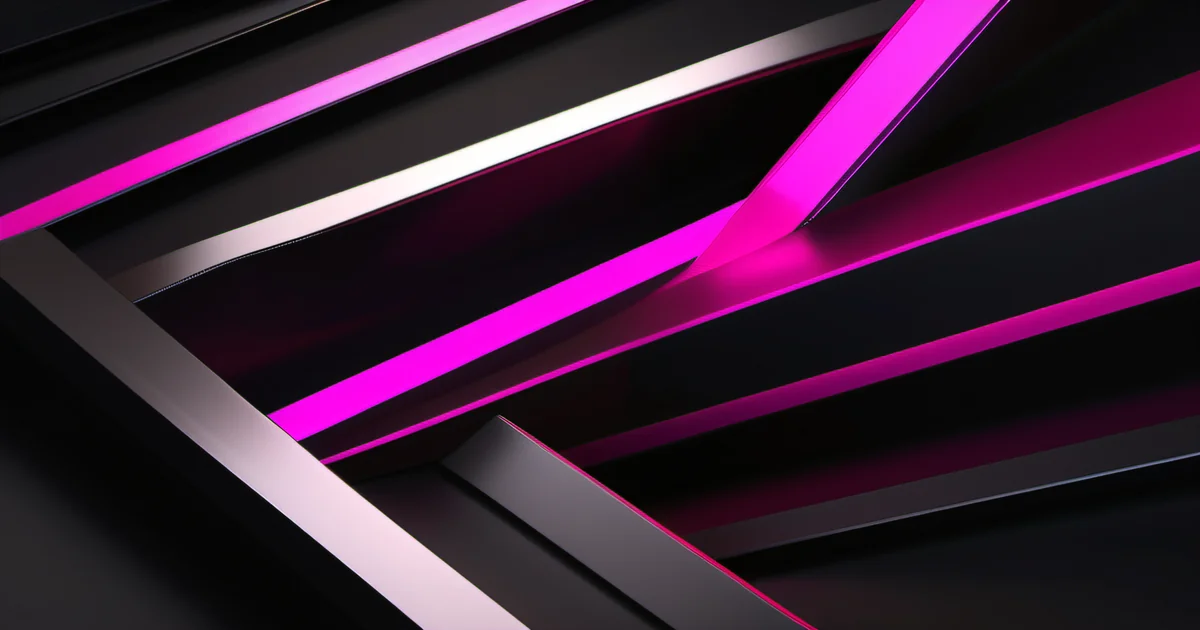 Question mark formed by fiber optic strands glowing hot pink — the questions that should precede any recommendation are the ones most often skipped
