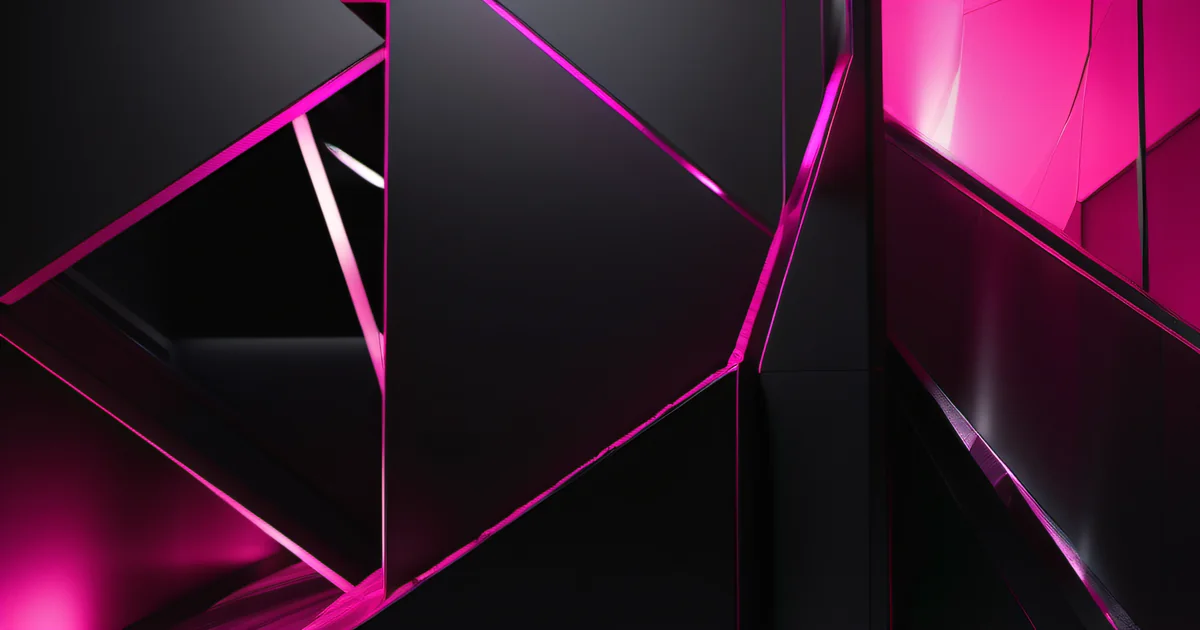 Shattered glass with hot pink light refracting through cracks — breach timeline by Amelia S. Gagne