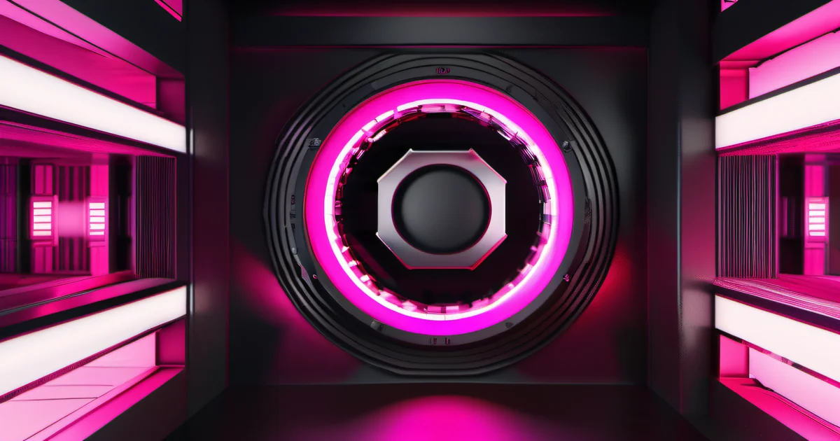 Precision mechanical watch gears interlocking with hot pink backlight — Amelia Gagne on automated systems replacing manual processes
