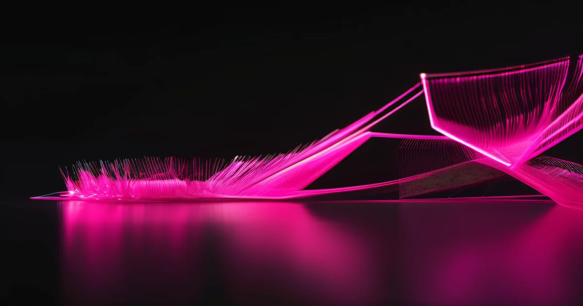 Fiber optic cables glowing with transmitted data signals, symbolizing the gap between automated message delivery and genuine human understanding in digital customer service channels