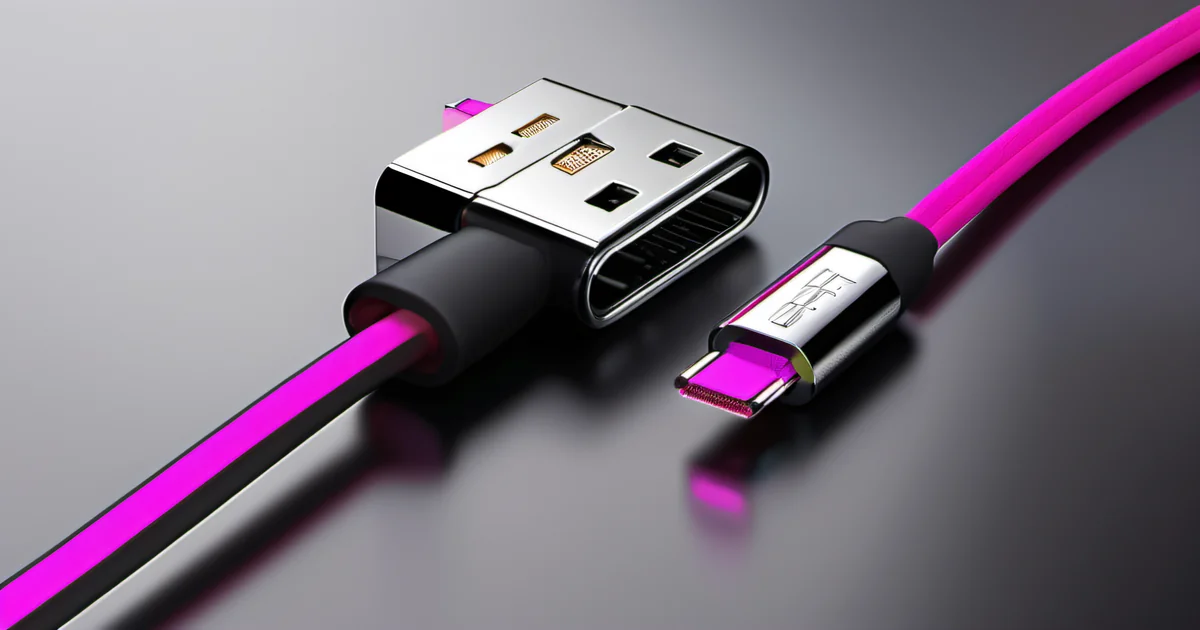 Macro photography of USB-C connector pins — internal linking as precision-engineered connections between content