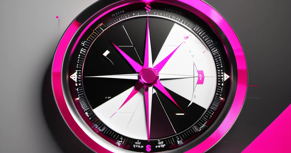 Macro photography of compass needle pointing precisely — local SEO as geographic precision positioning