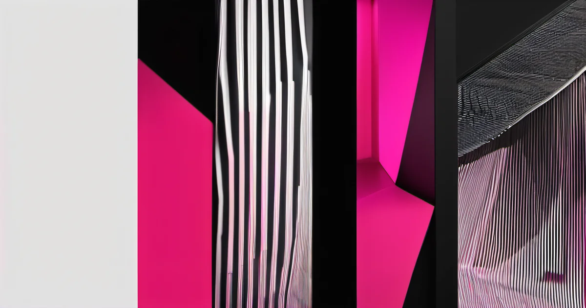 Divided vertical panels with striped and mesh textures representing vendor coordination — Amelia S. Gagne, Kief Studio