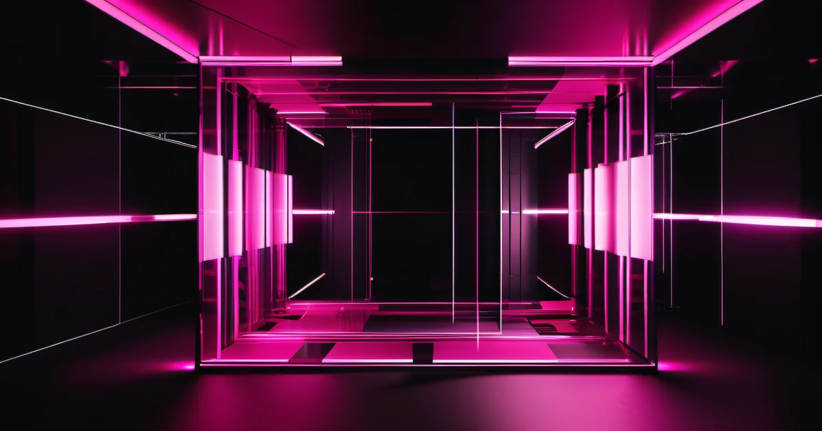 Mycelium network converging toward a single luminous hub with hot pink magenta accent — vendor consolidation as unified coordination architecture replacing distributed fragmentation