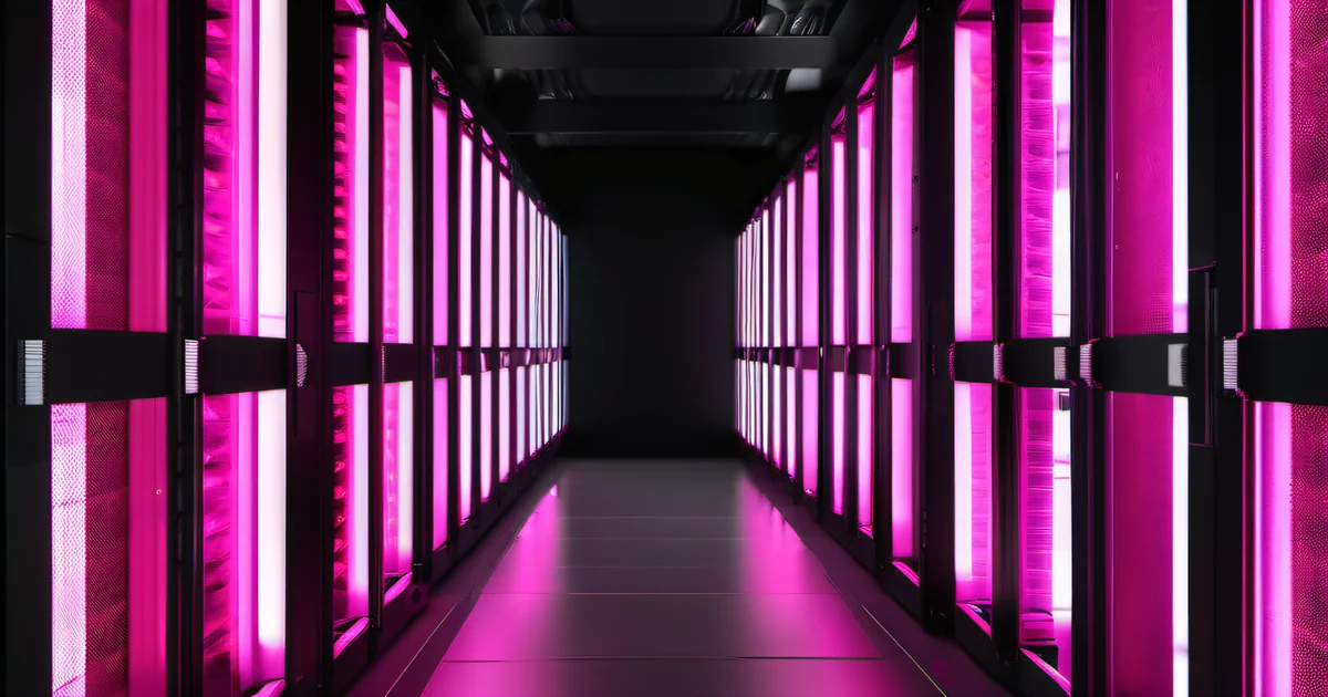 Server room with hot pink warning lights — Amelia S. Gagne on why cybersecurity prevention costs 50x less than recovery