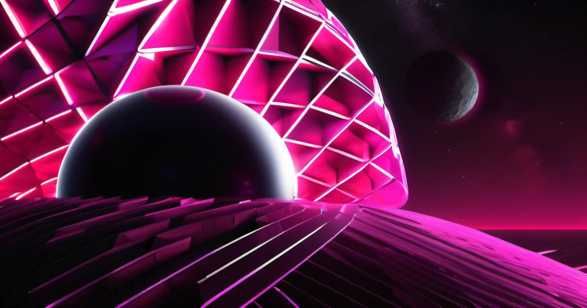 Telescope pointed at distant stars with hot pink nebula — approximate answers to the right questions produce better technology decisions than precise answers to the wrong ones