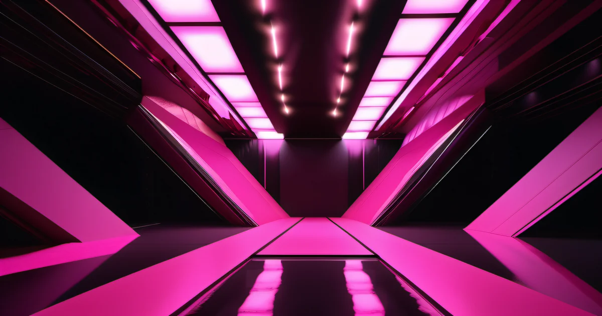 Fiber optic bundle precision alignment cross-section with hot pink magenta channels — featured snippet selection as exact query-to-header matching at the structural level