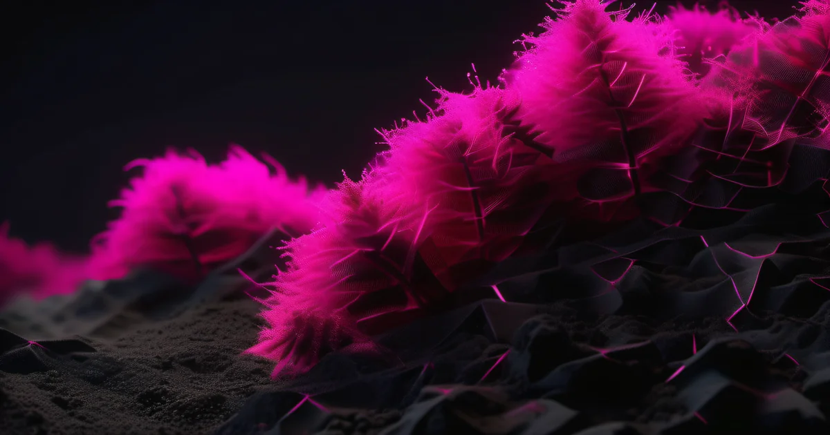 Bioluminescent root system growing deep underground before any surface structure appears — organizational infrastructure built before the load it will carry arrives