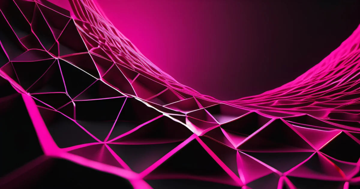 Bioluminescent mycelium network with one pathway lit hot pink — pattern matching illuminates the familiar path, not necessarily the right one
