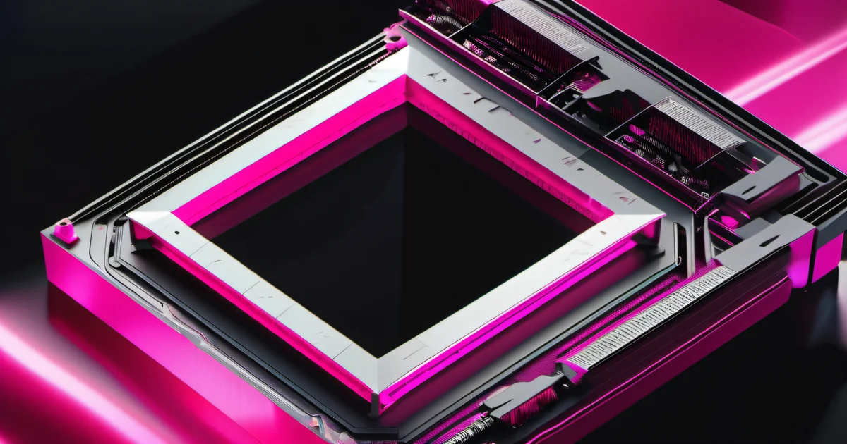 Macro photography of ethernet connector with pink LED — server-side tracking as physical data infrastructure