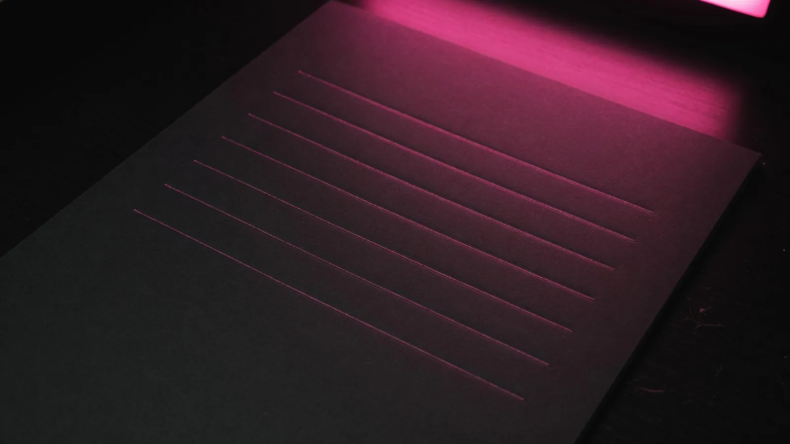 Eight magenta lines on one dark page, business continuity architecture list
