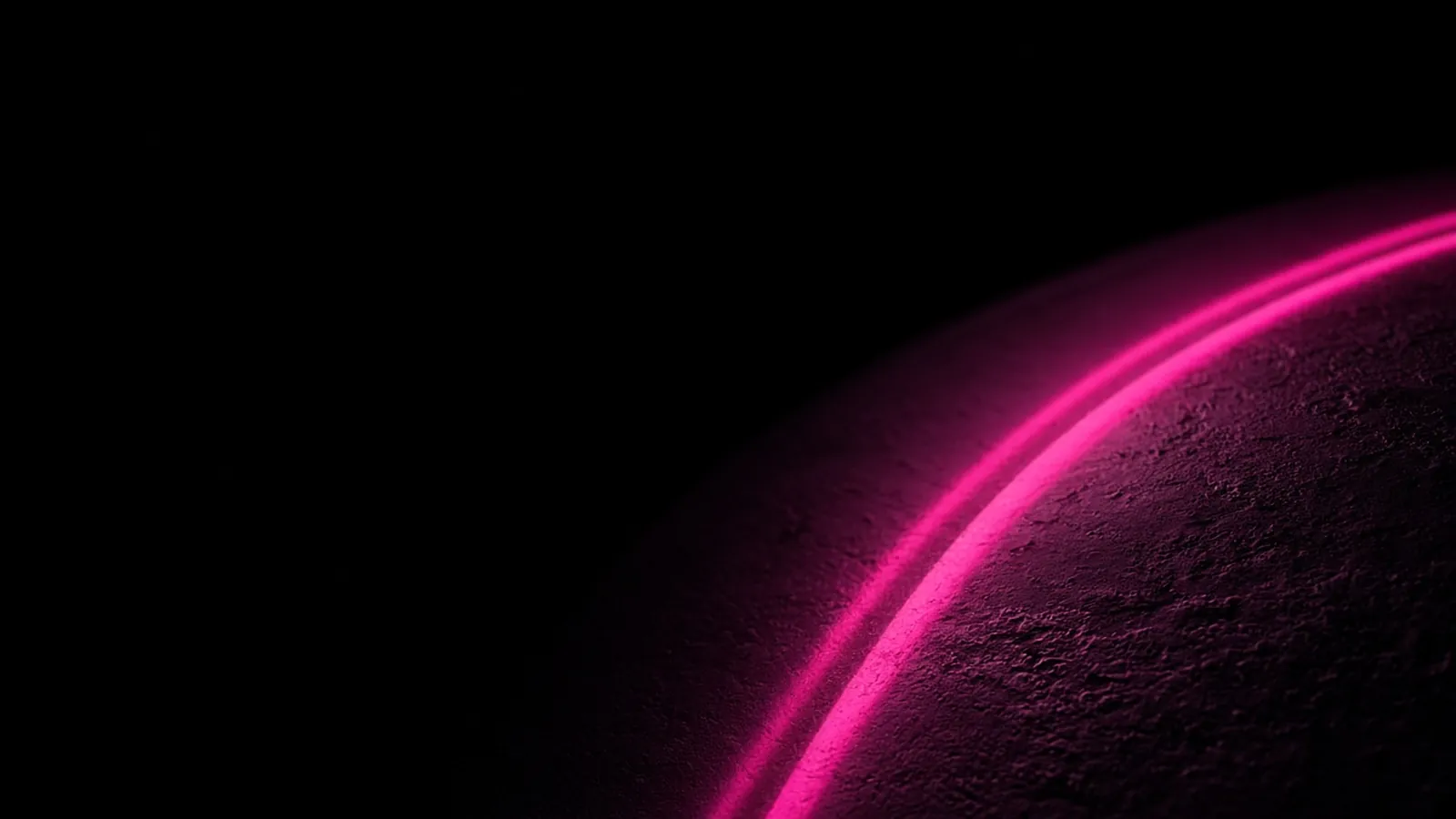 A magenta edge shifting outward against black, negotiating cyber insurance exclusions and sublimits