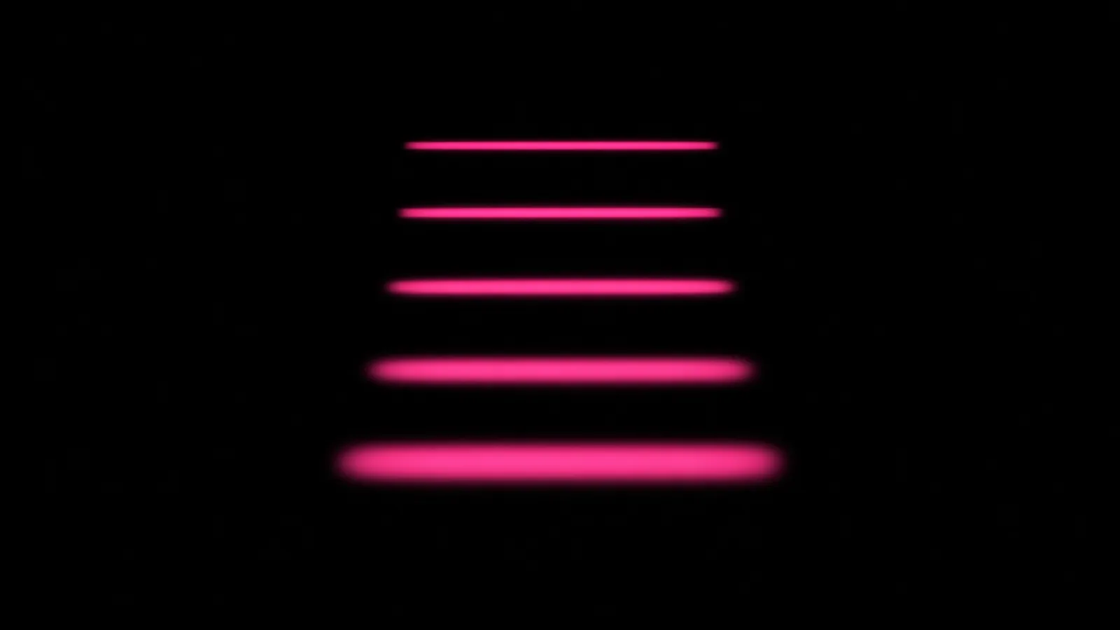 Five stacked magenta cost bands on black, the thinnest sitting alone on top, breach recovery costs versus regulatory fines