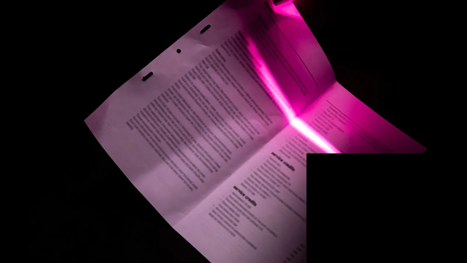 Magenta contract page with a credit line, enforceable internet cybersecurity contracts, Amelia S. Gagne