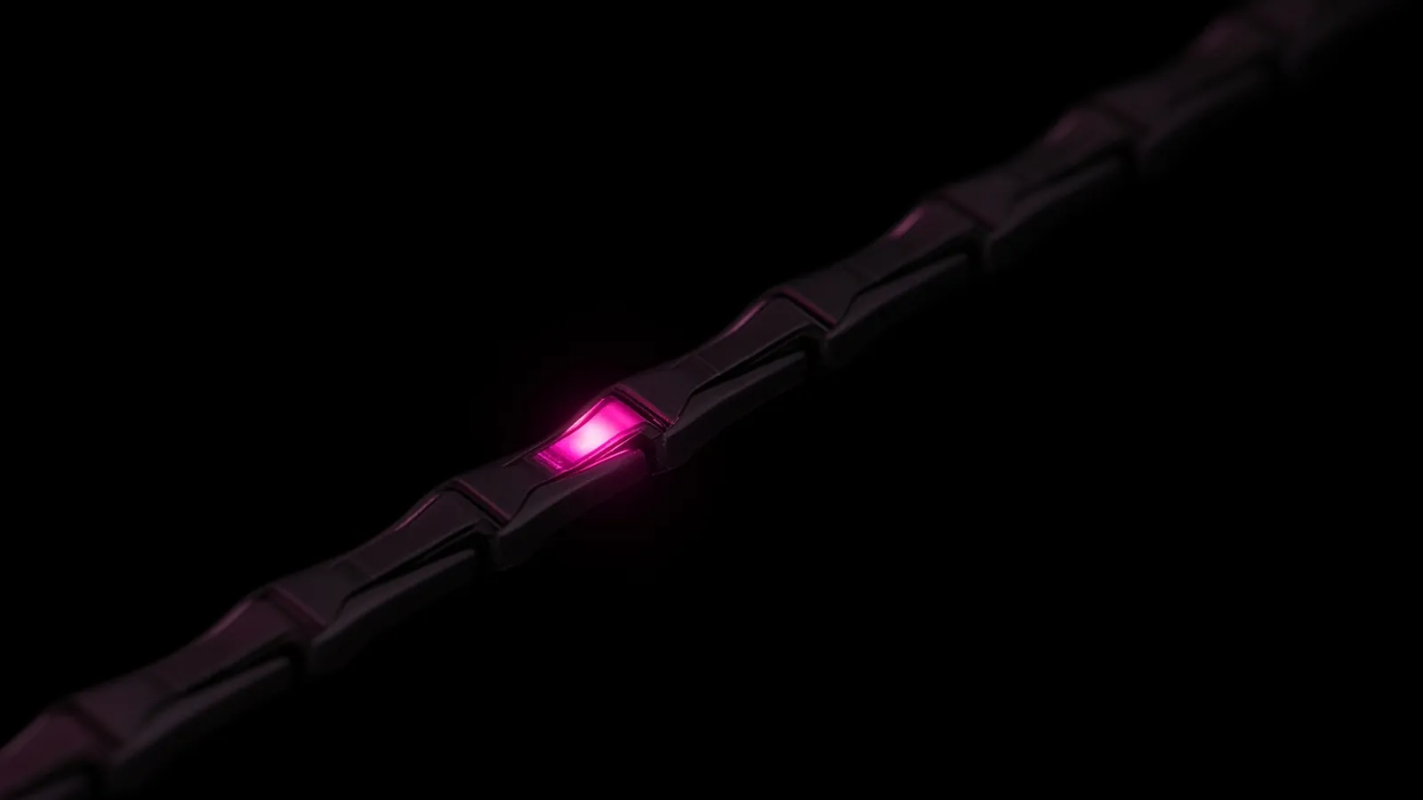 A magenta hinge point on a dark repeating line, renewal as the leverage moment for vendor contract exit terms
